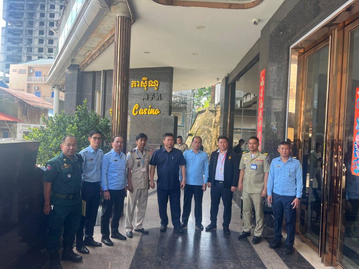 柬埔寨新闻 西港金贝等4赌场涉诈被吊销执照